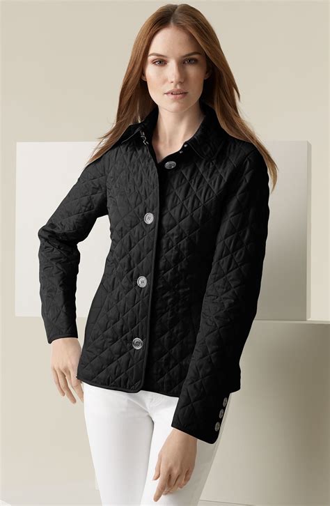 burberry brit black quilted & 39|burberry quilted jackets.